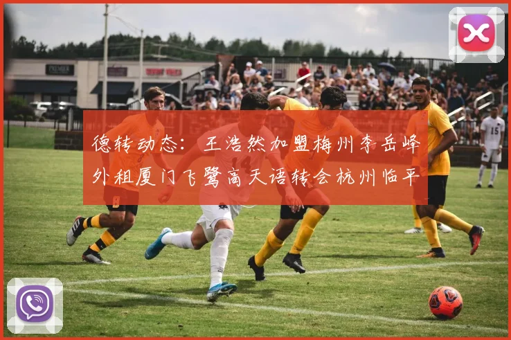 德转动态：王浩然加盟梅州李岳峰外租厦门飞鹭高天语转会杭州临平吴越