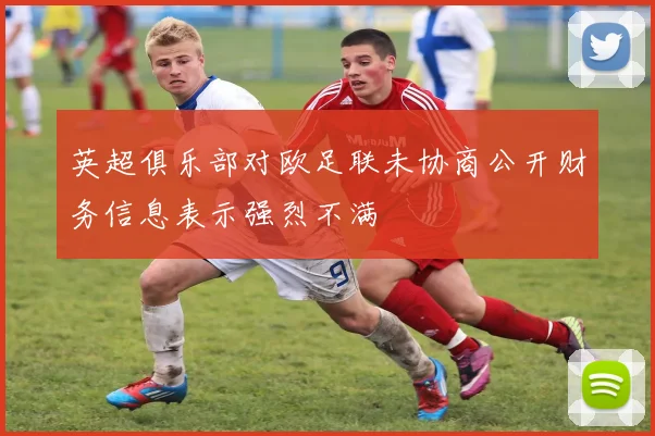 英超俱乐部对欧足联未协商公开财务信息表示强烈不满